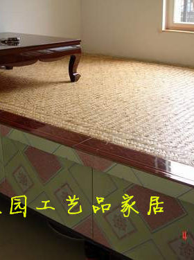 手工芦苇席火炕席草席老式东北农村土炕席耐高温民宿炕垫床席防潮
