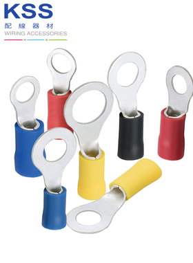 KSS凯士士R型绝缘端子RF1.25/2/3.5/5.5/8-10/-8/-5/-6/-4/-3端子
