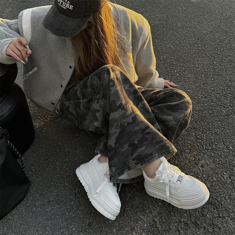 【小发喵】厚底增高小白鞋女2025年春季新款百搭休闲运动板鞋子女