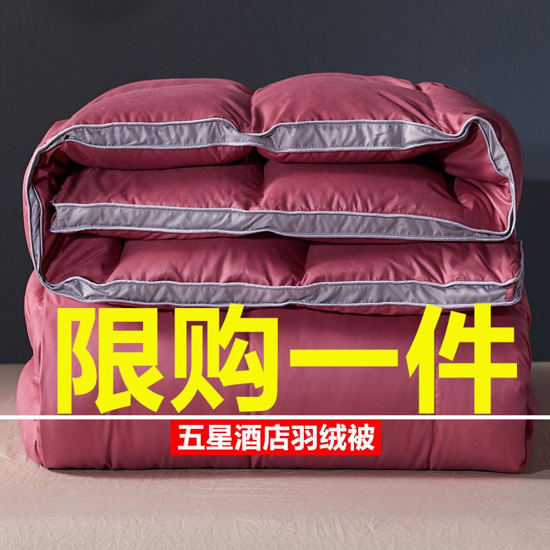 冬季单人学生宿舍正品羽绒被芯