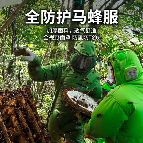 虎头蜂马蜂防蜂服户外找蜂专用