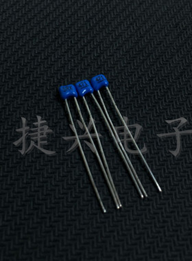 10个 进口日本TDK 蓝色 独石电容器 471K 100V 470PF 铜引脚P=3mm