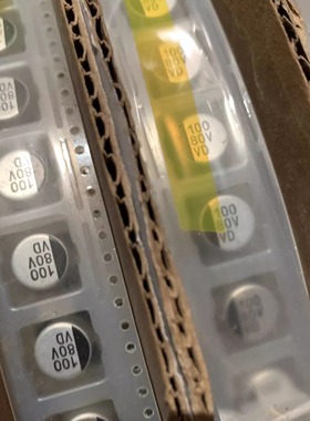 80V100UF 全新原装华威VD 低阻抗 贴片电解电容 80V120UF 10X10.5