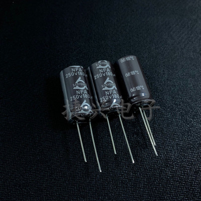 250V180UF 进口韩国三莹 高频 电解电容 180UF250V 16X30、18X32