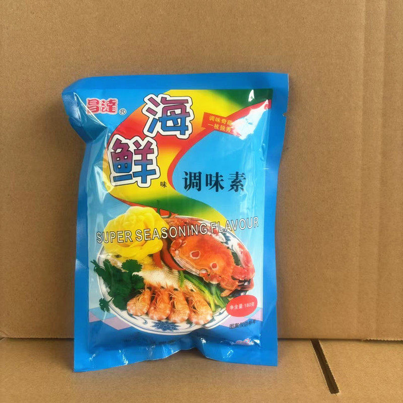 昌达海鲜调味素180g 烧烤撒料馄炖增香粉增味剂煲汤炒菜腌制袋装,粮油调味/速食/干货/烘焙,复合食品调味剂,淘宝优惠券,粉丝福利购,淘宝优惠卷