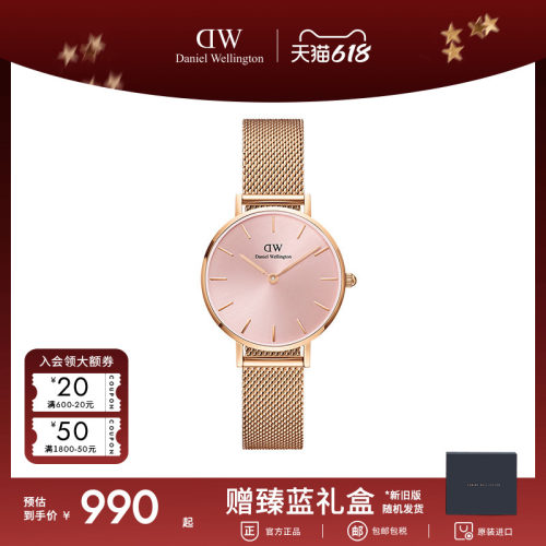 DW石英女手表轻奢简约时尚