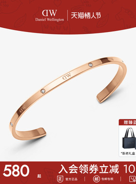 【情人节礼物】DW手镯女 CLASSIC星辰玫瑰金手镯轻奢小众精致情侣