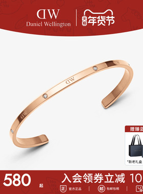 dw高颜值星辰素圈手镯情侣时尚