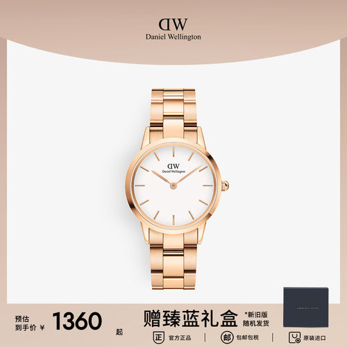 dw手表女ICONIC系列时髦小精钢