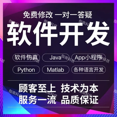 Java程序代编Python编写c/c++代编程qt代码c#开发设计安卓web定制