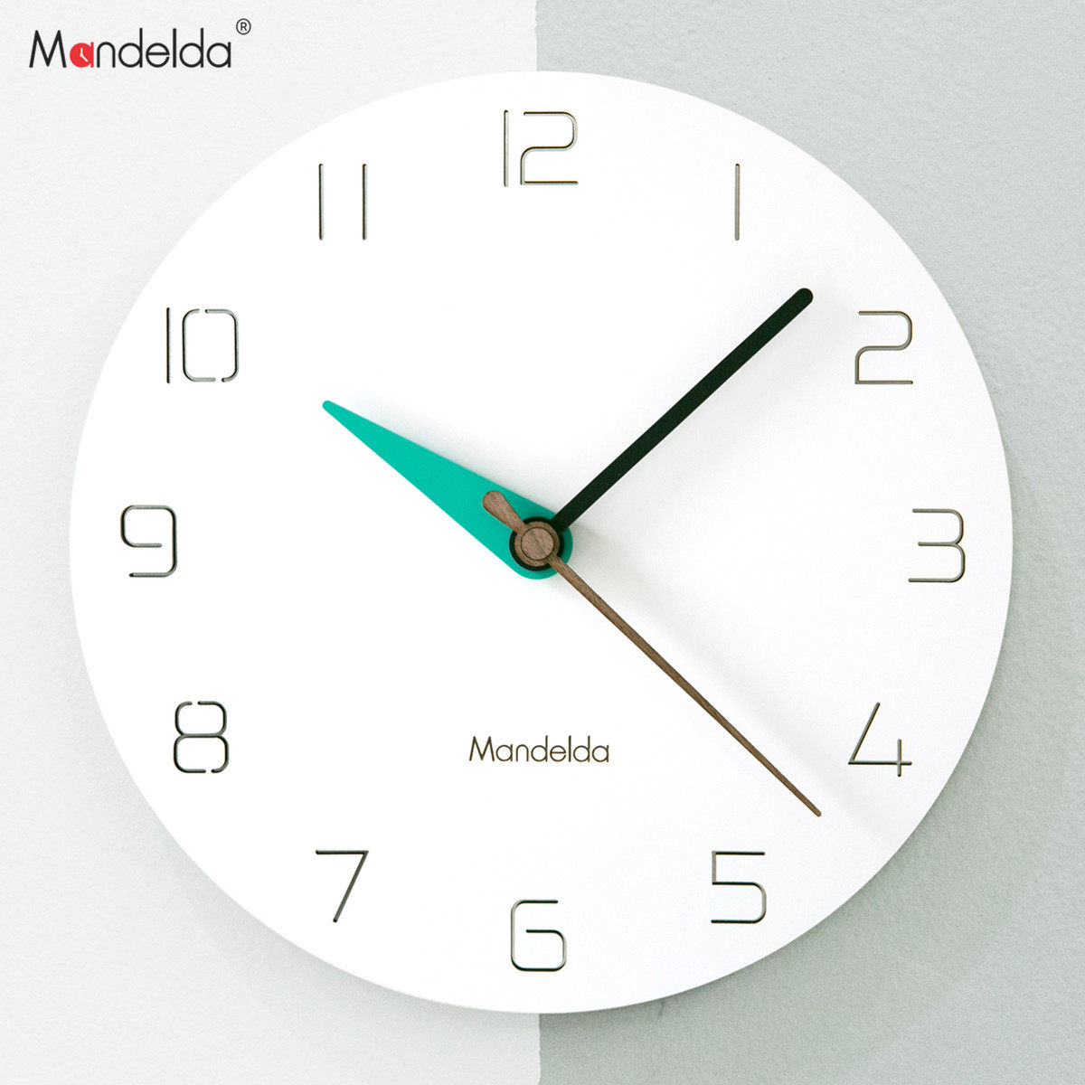 mandelda Modern minimalist Northern Europe Wall clock a living room personality originality fashion Clock household Mute clocks and watchesin the Home accessories , Home bell ornaments/Alarm Clock , Wall clock  category - from Buy2taobao.com to provide professional Taobao agent buy service
