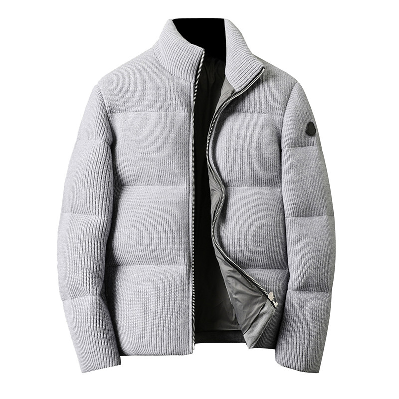 御寒神器针织加厚立领羽绒服90鸭绒QT2031-5632-P570（控价720）,男装羽绒服,钱塘6020-1