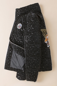 2024新款男士立领羽绒服90白鸭绒 QT2031-8235-P400 (控价535）图片