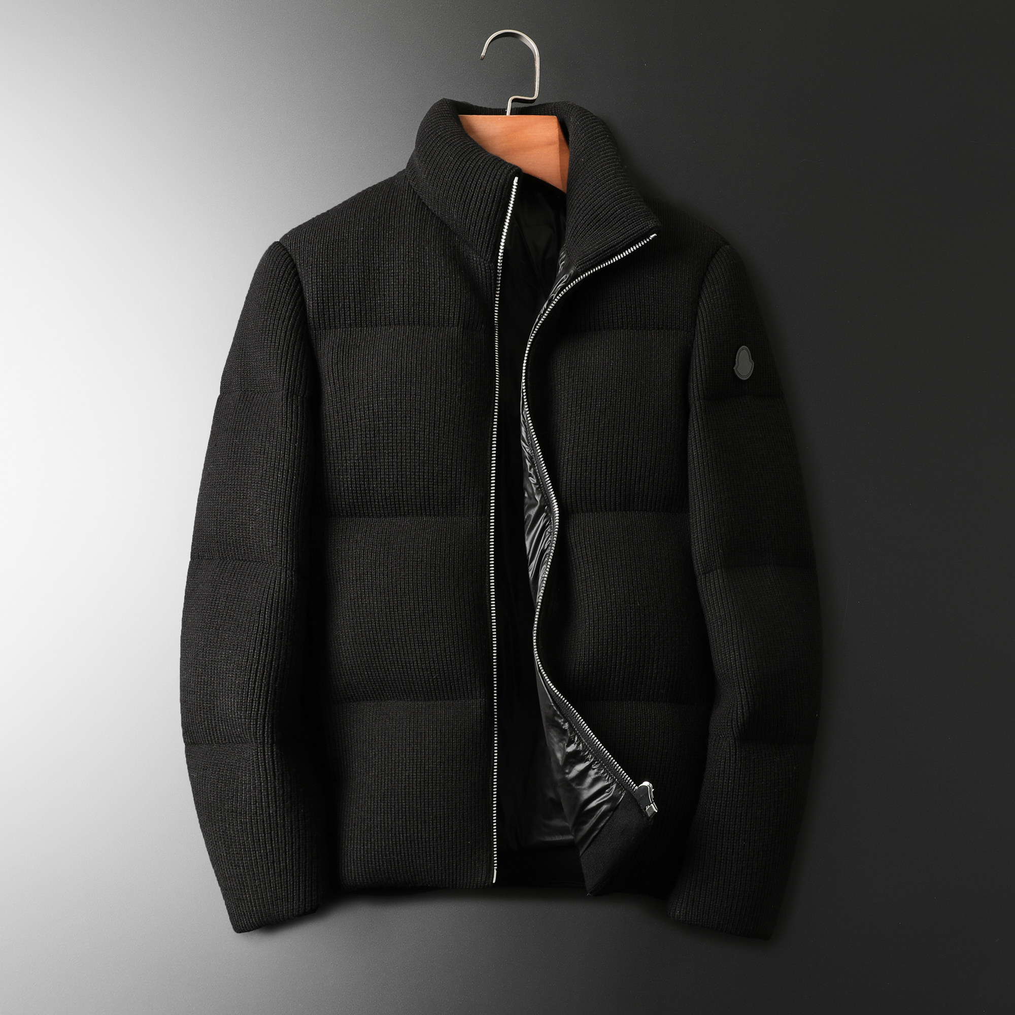 御寒神器针织加厚立领羽绒服90鸭绒QT2031-5632-P570（控价720）,男装羽绒服,钱塘6020-1