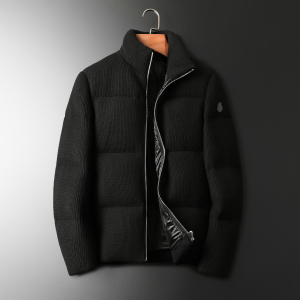 御寒神器针织加厚立领羽绒服90鸭绒 QT2031-5632-P570（控价720）图片