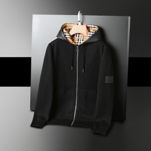 2024秋冬男士连帽领针织夹克 QT2031-5508-P340(控价450）,男装针织衫/毛衣,钱塘6020-1