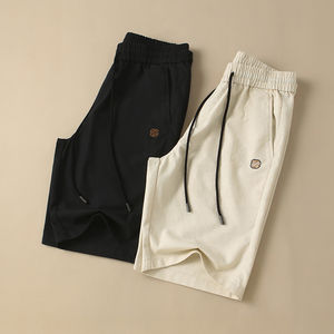 夏季男士亚麻五分短裤 6020-1-2803-P115 （控价165），男装休闲裤，钱塘2031