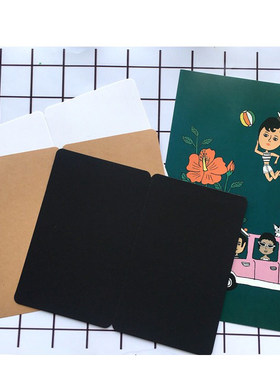 韩版diy手工贺卡双面节日通用