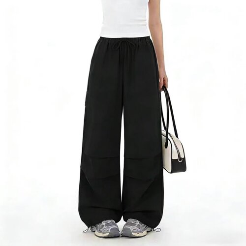 魔悦男女情侣同款工装裤2026春夏新款休闲运动裤两穿阔腿长裤