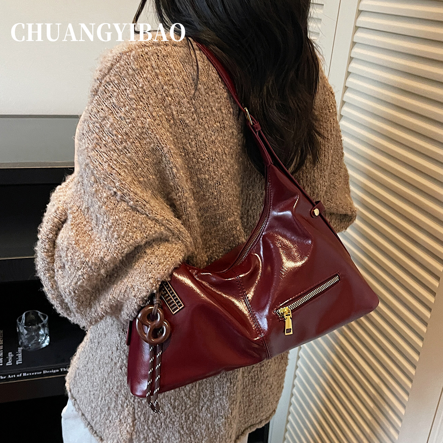 高级感小众新娘大气托特包婚包