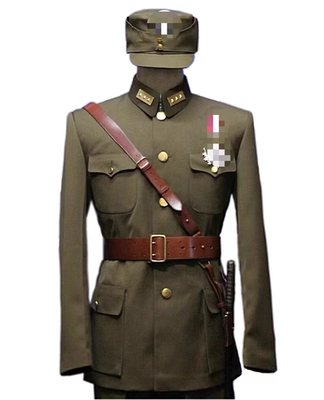 美式国军装沙家浜智斗胡传魁刁德一舞台服剧本杀影视剧男女特务服