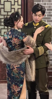 民国抗战时期影视剧同款大衣高端北洋军阀军统服装影楼景点民国风