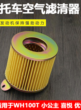 摩托车名悦优悦喜悦100小公主WH100T-A-H-G-F-K-L空气滤芯滤清器
