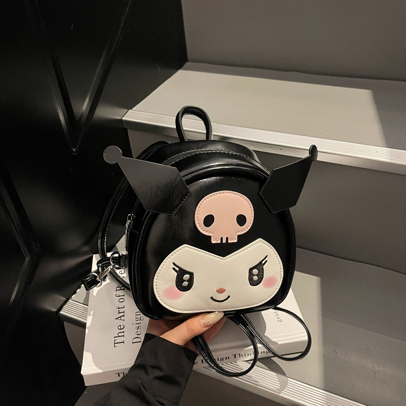 可爱卡通库洛米造型双肩包