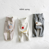 百搭韩版 新生婴幼儿男女宝宝童裤 包屁裤 夏裤 可爱卡通春夏新款 pp裤