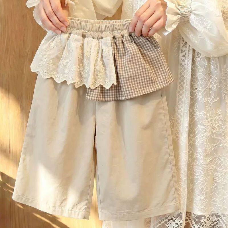 女童夏装休闲裤宝宝洋气儿童