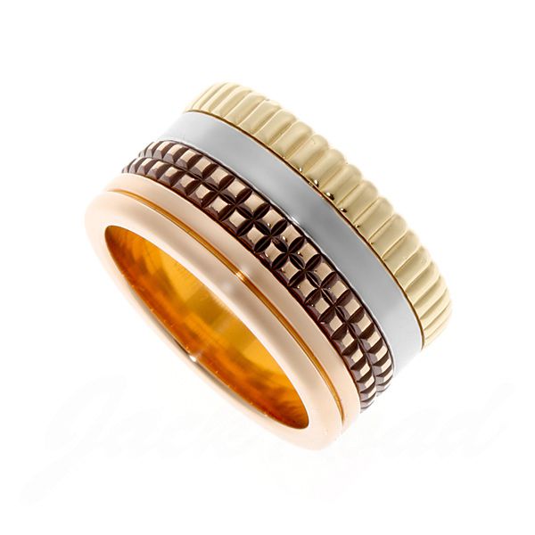 ´ú¹º ±¦Ê«Áú Boucheron quatre Èý²Ê½ð ´óºÅ½äÖ¸ 12.5ºÅ 99ÐÂ