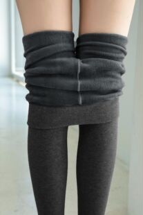 JA四面弹精梳棉加绒连裤袜秋冬打底袜加厚