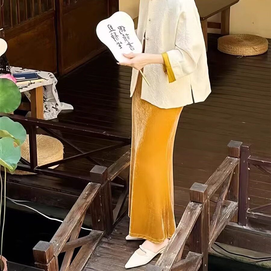 半身裙鱼尾裙中长裙韩版