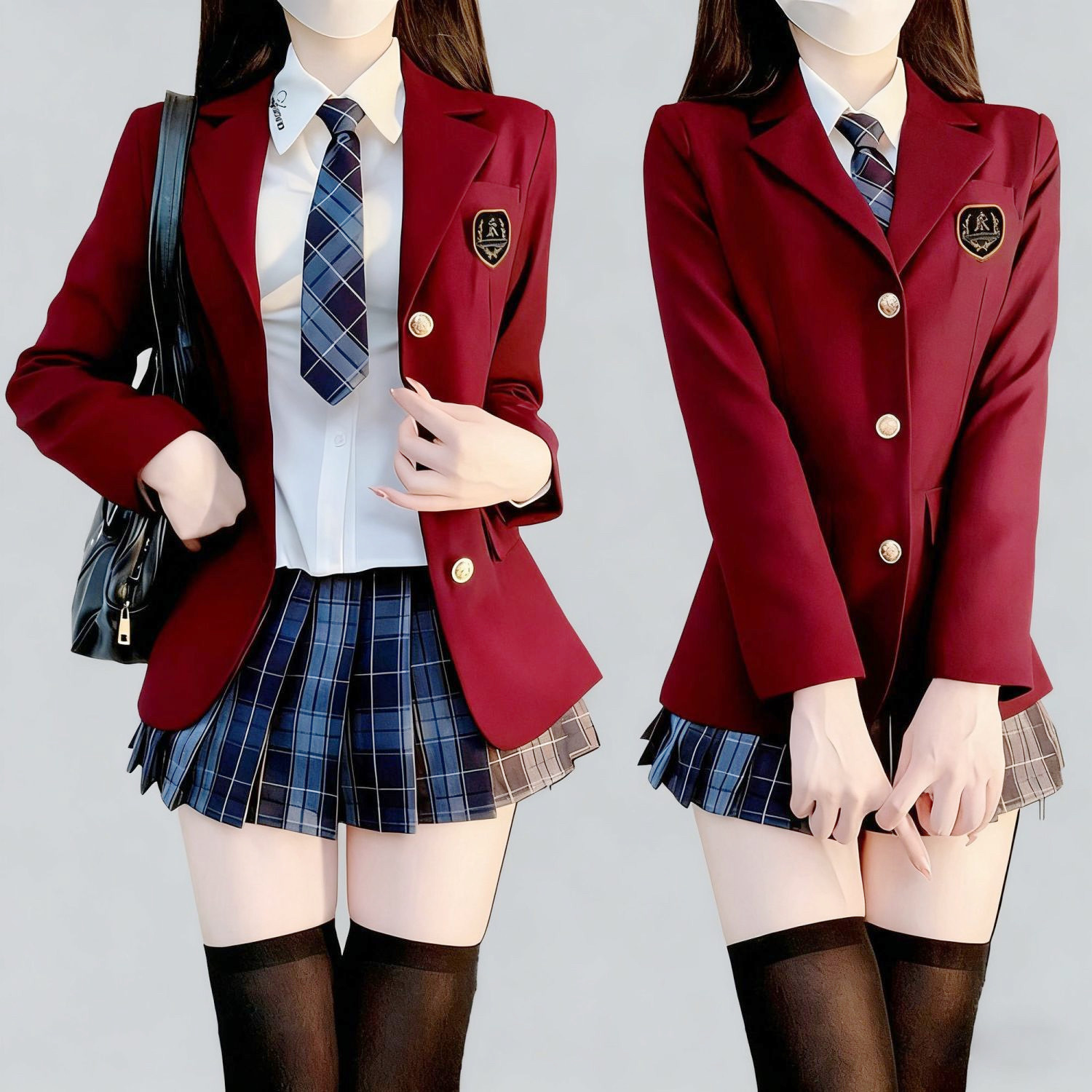 2026新款西装套装女外套学院风英伦春秋学生jk制服幼师工作服正装