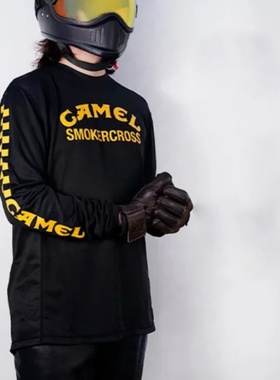 清仓特价 速降服T恤速干透气山地车长袖夏季男女越野摩托骑行poc