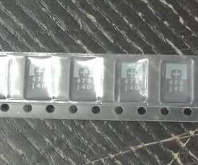 6TPE470MAZU 钽电容 470UF 6V D薄 ESR:35毫欧   丝印470  原装