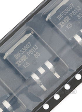 原装正品 IRFS3607TRLPBF TO-263-3 N沟道 75V/80A 贴片MOSFET