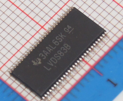 SN75LVDS83BDGGR TSSOP56 接口芯片 驱动器 收发器  丝印 LVDS83B