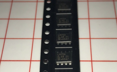 全新原装进口 LM75 LM75A LM75AD 贴片SOP8 数字温度传感器