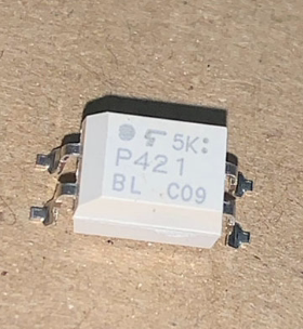 全新原装  TLP421BL 丝印 P421  P421BL 光耦 贴片SOP4 光隔离器