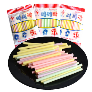 cc乐吸管糖棒棒糖果8090怀旧90后校园小时候的零食品铺儿时