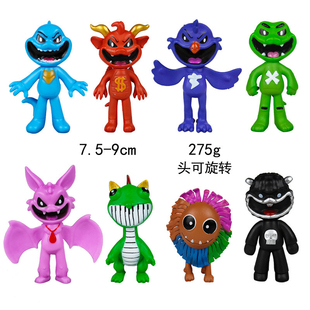 新款poppy波比的游戏时间4狮子亚纳比钢琴龙黑羊巴巴手办公仔玩具