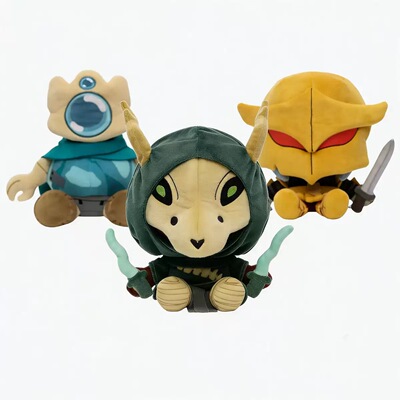 杀戮尖塔2第二季新款毛绒玩具故障机器人vs寂静猎手玩偶儿童礼物