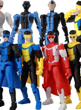 跨境新款Invincible宇宙关节可动手办模型玩偶马克无敌少侠的玩具