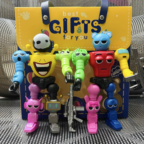 巨型节奏盒子玩具sprunki手办平基机器人融合体摆件公仔儿童礼物