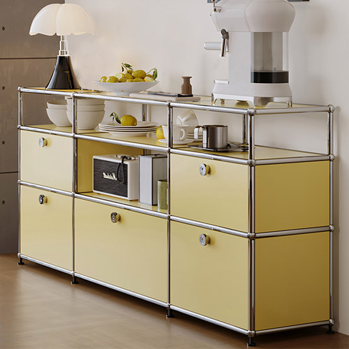 中古usm不锈钢餐边柜收纳储物柜