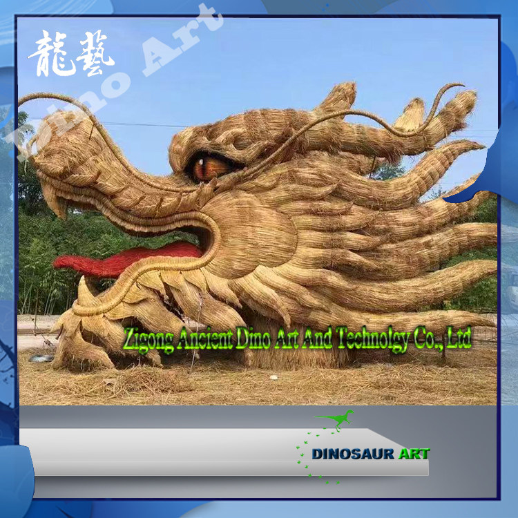 稻草人王国乡村文旅魔幻主题手工户外/庭院摆件
