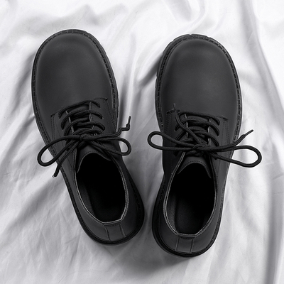 张杰同款大头米奇德比鞋男