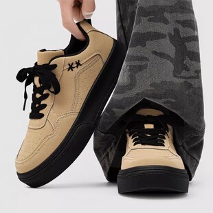 潮鞋 男鞋 学生厚底内增高7CM运动德训鞋 复古百搭休闲小众板鞋 春季