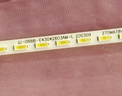 43寸杂牌广告机液晶显示器灯条背光灯条JJ-0666-E43042603AM-L 27